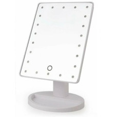 Зеркало с подсветкой для макияжа Cosmetic mirror 360 белое